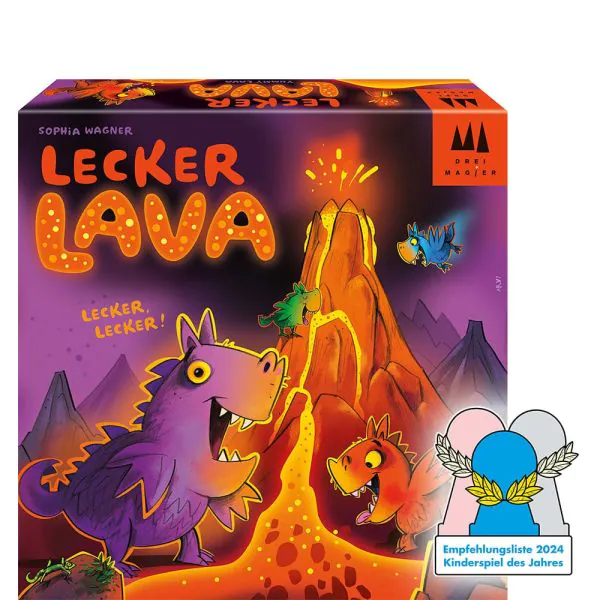 Schmidt Spiele Drei Magier®: Lecker Lava, Kinderspiel