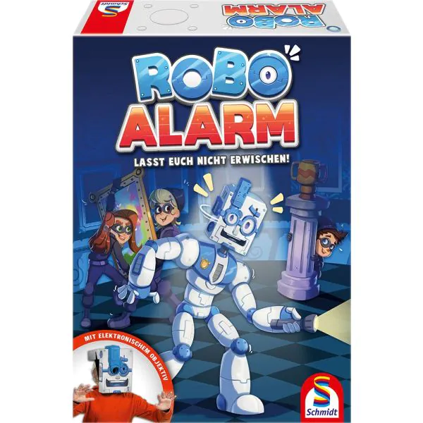 Schmidt Spiele ROBO ALARM - Lasst euch nicht erwischen!, Kinderspiel Letzte 2 Tage