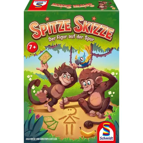 Schmidt Spiele Spitze Skizze, Kinderspiel Nur für heute