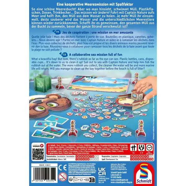 Schmidt Spiele Captain Nature, Kinderspiel Sonderangebot der Fabrik