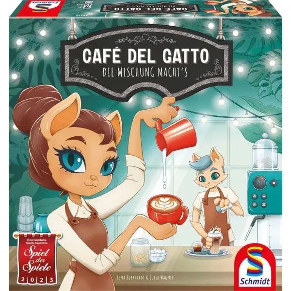 Schmidt Spiele Café Del Gatto, Familienspiel