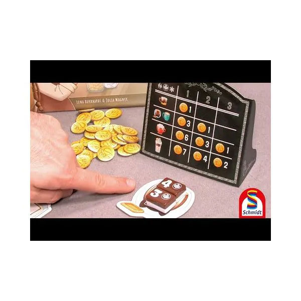 Schmidt Spiele Café Del Gatto, Familienspiel Nur noch ein Tag übrig