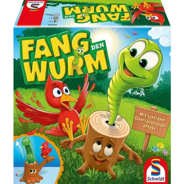 Schmidt Spiele Fang den Wurm, Kinderspiel