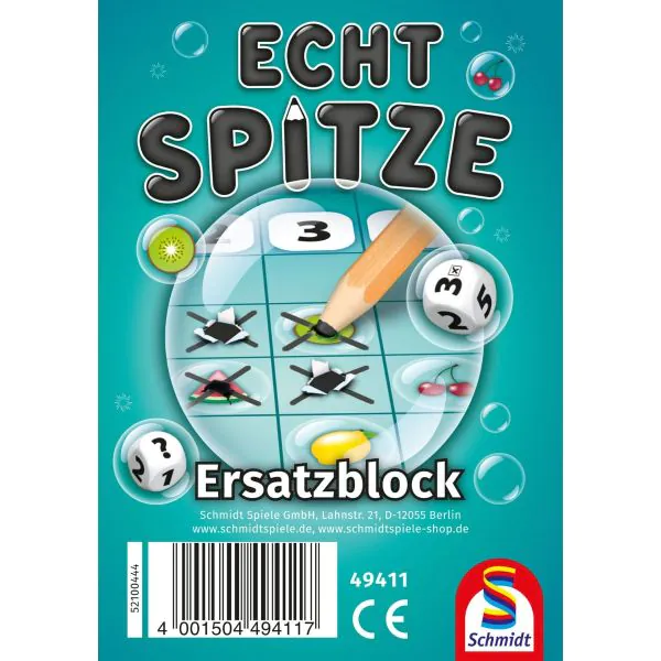 Schmidt Spiele Echt Spitze Ersatzblock (100 Blatt)