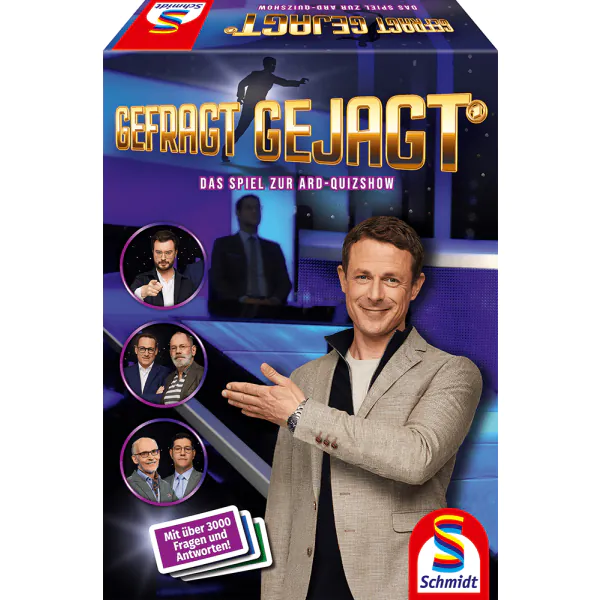 Schmidt Spiele Gefragt Gejagt – Das Brettspiel