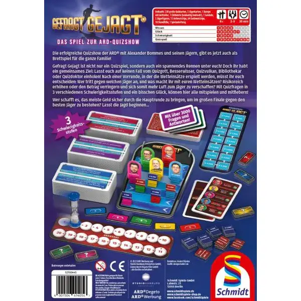 Schmidt Spiele Gefragt Gejagt – Das Brettspiel Im Verkauf