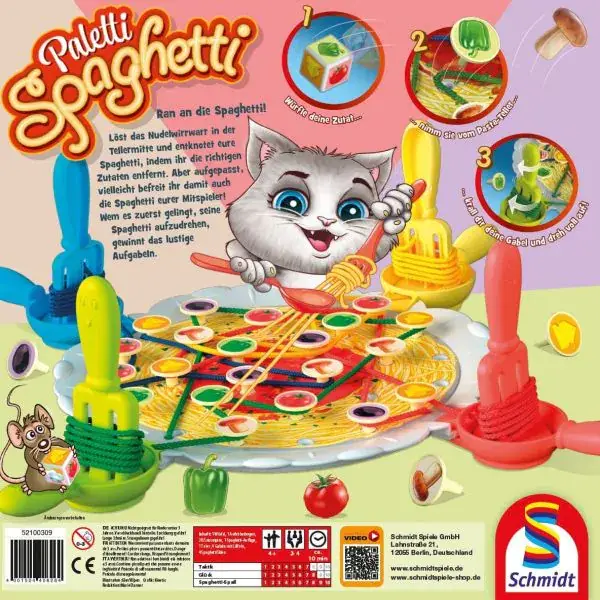 Schmidt Spiele Paletti Spaghetti, Kinderspiel Rabatte dieses Monats