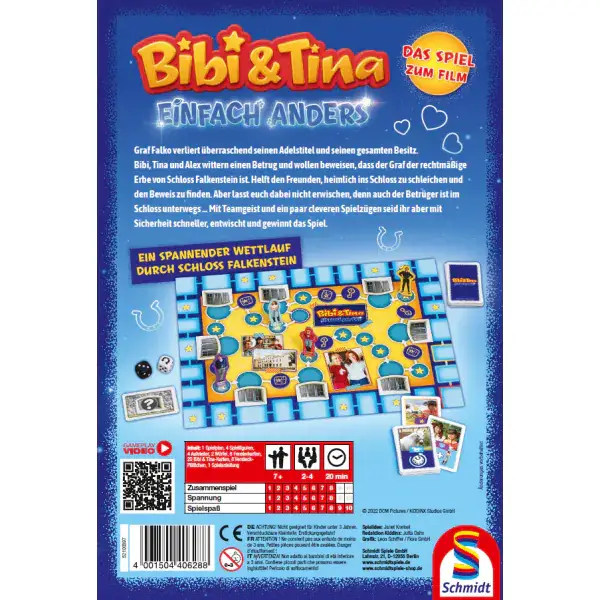 Schmidt Spiele Bibi & Tina: Einfach anders, Das Kinderspiel zum Film Outlet