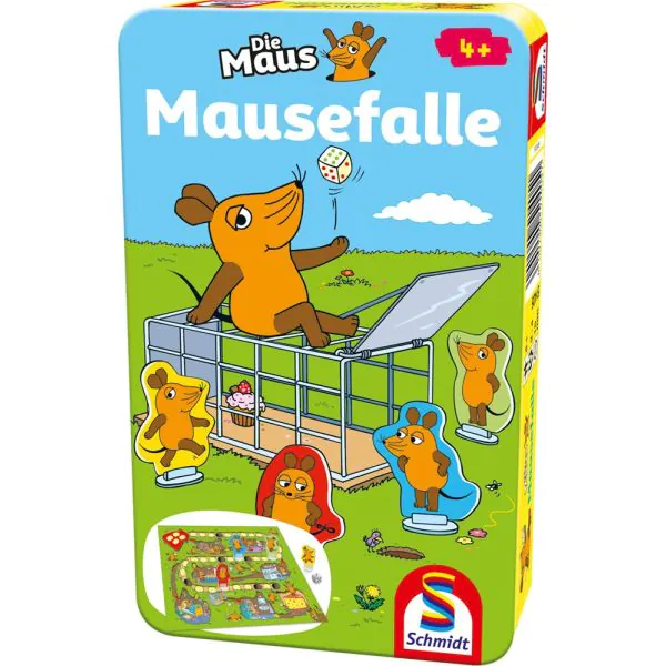 Schmidt Spiele Die Maus - Mausefalle (Bring-mich-mit), Kinderspiel