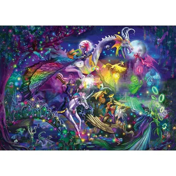 Schmidt Spiele Rose Cat Khan: Sommernachtszirkus, 1.000 Teile Puzzle JETZT KAUFEN