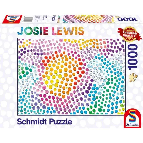 Schmidt Spiele Josie Lewis: Farbige Seifenblasen, 1.000 Teile Puzzle