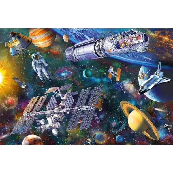 Schmidt Spiele Weltraumspaß, 100 Teile Kinderpuzzle 50% Rabatt mit kostenlosem Versand