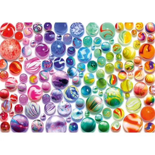 Schmidt Spiele Regenbogen-Murmeln, 1.000 Teile Puzzle zollfrei