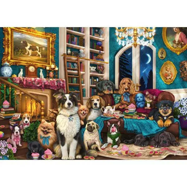 Schmidt Spiele Brigid Ashwood: Party in der Bibliothek, 1.000 Teile Puzzle Online