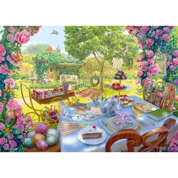 Schmidt Spiele June's Journey: Tee im Garten, 1.000 Teile Puzzle Angebote