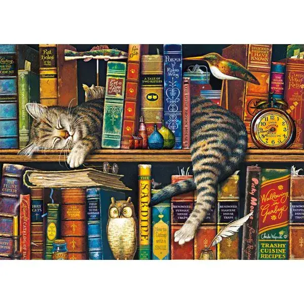 Schmidt Spiele Charles Wysocki: Frederick, der Literat, 1.000 Teile Puzzle Fabrikverkauf