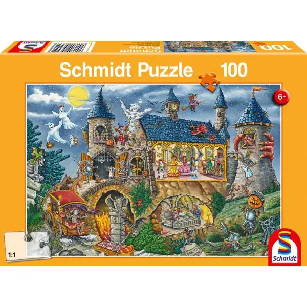 Schmidt Spiele Geisterschloss, 100 Teile Kinderpuzzle