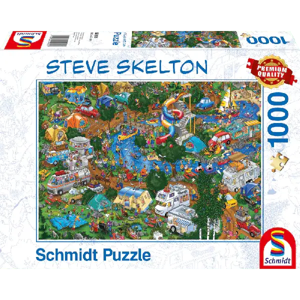 Schmidt Spiele Steve Skelton: Auszeit vom Alltag, 1.000 Teile Puzzle Muttertagsangebot