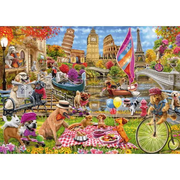 Schmidt Spiele Steve Sundram: Hundewahnsinn, 1.000 Teile Puzzle Top Angebot