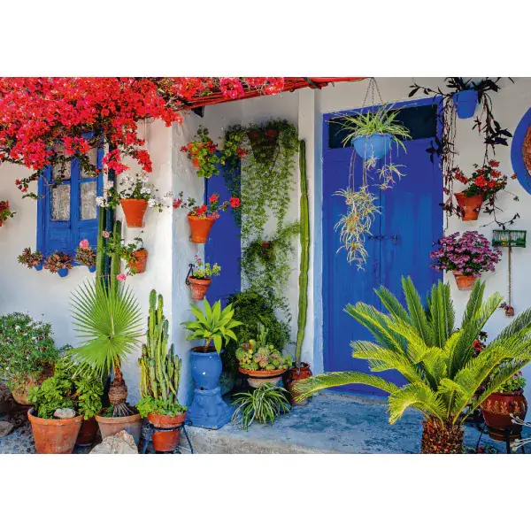 Schmidt Spiele Mediterrane Haustür, 1.000 Teile Puzzle Blitzangebot