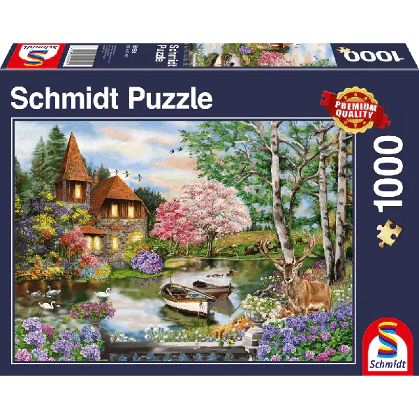 Schmidt Spiele Haus am See, 1.000 Teile Puzzle