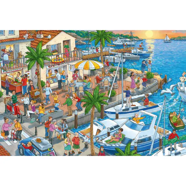 Schmidt Spiele Wo ist das kleine Segelboot? 3x24 Teile Kinderpuzzle Riesige Ersparnisse