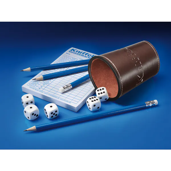 Schmidt Spiele Kniffel® mit großem Spielblock und original Kniffelbecher Nur noch ein Tag übrig