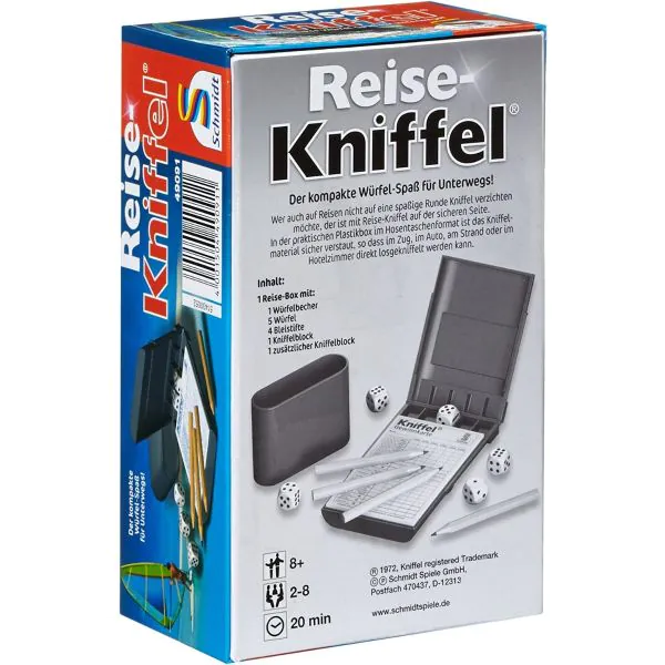 Schmidt Spiele Reise Kniffel® Begrenzt auf 3 Tage
