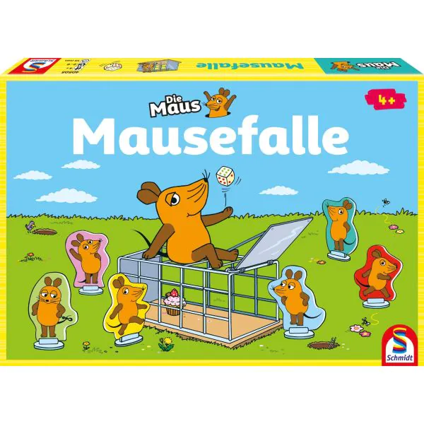 Schmidt Spiele Die Maus: Die Mausefalle, Kinderspiel