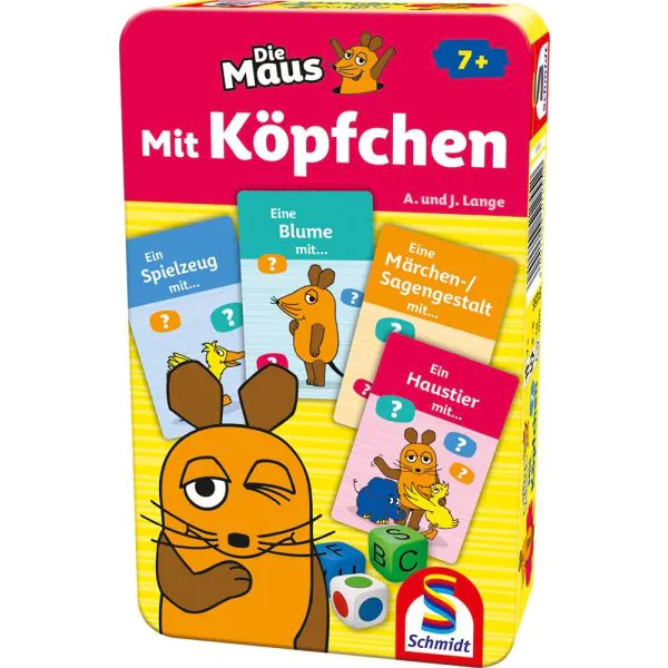 Schmidt Spiele Die Maus - Mit Köpfchen, Kinderspiel