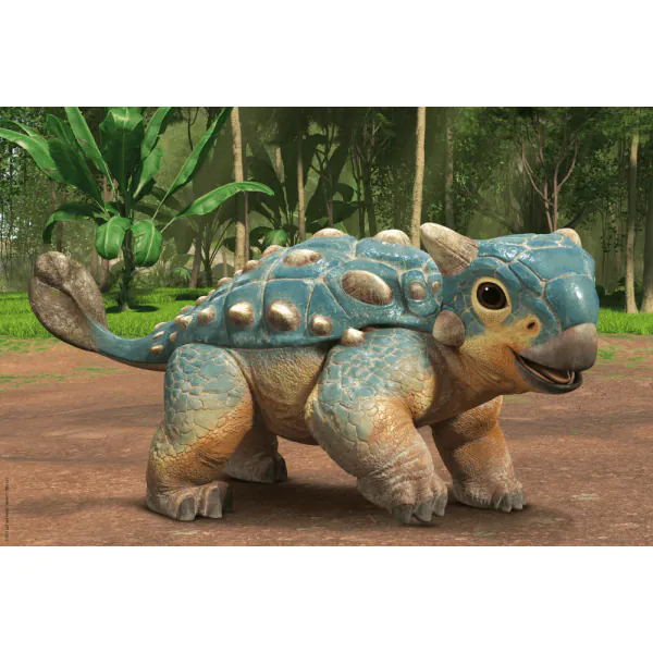 Schmidt Spiele Jurassic World: Camp Cretaceous - Der Ankylosaurus Bumpy, 60 Teile Kinderpuzzle Tägliche Deals