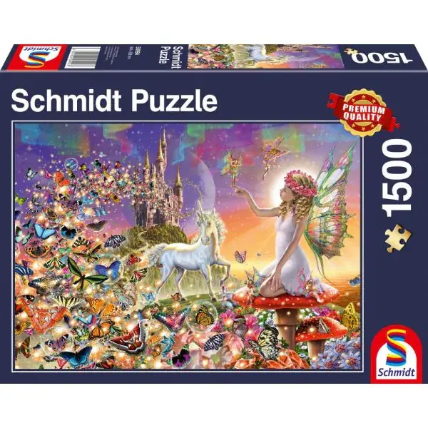 Schmidt Spiele Märchenhaftes Zauberland, 1.500 Teile Puzzle