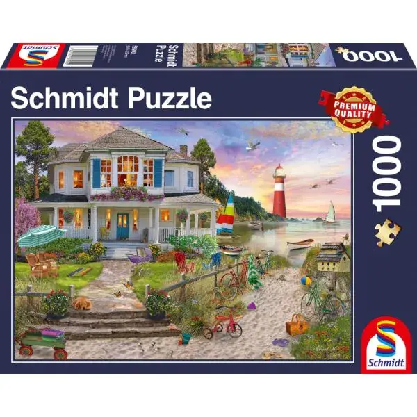 Schmidt Spiele Das Strandhaus, 1.000 Teile Puzzle