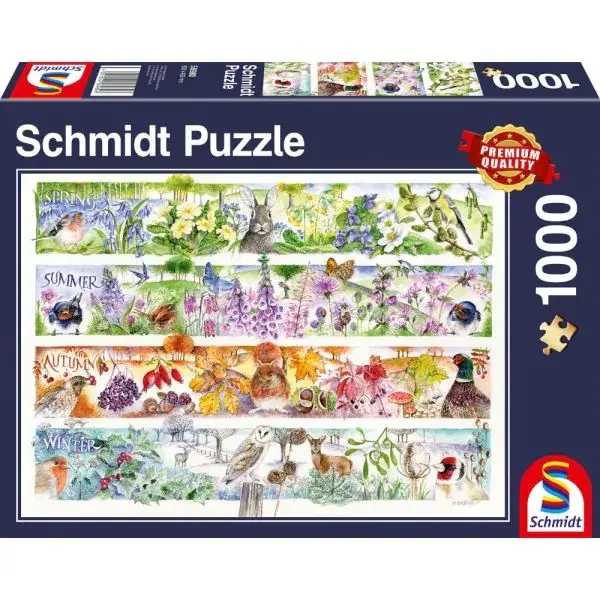 Schmidt Spiele Jahreszeiten, 1.000 Teile Puzzle