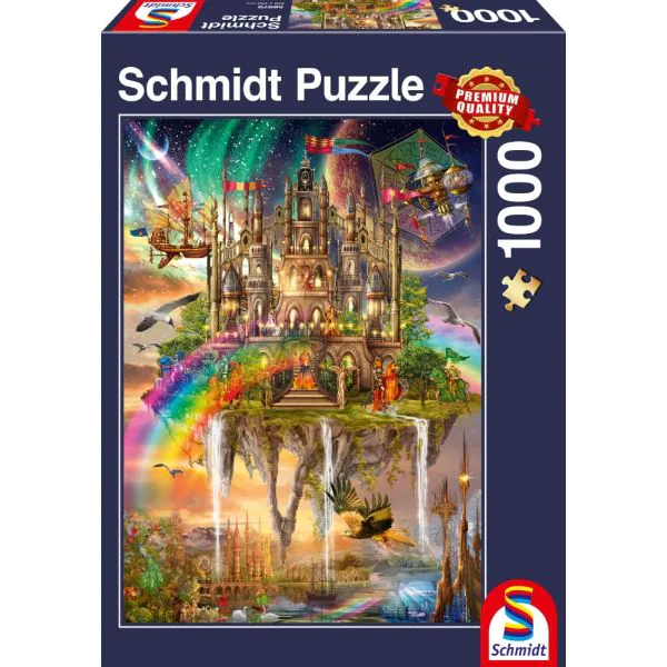 Schmidt Spiele Stadt im Himmel, 1.000 Teile Puzzle Letzte 3 Tage