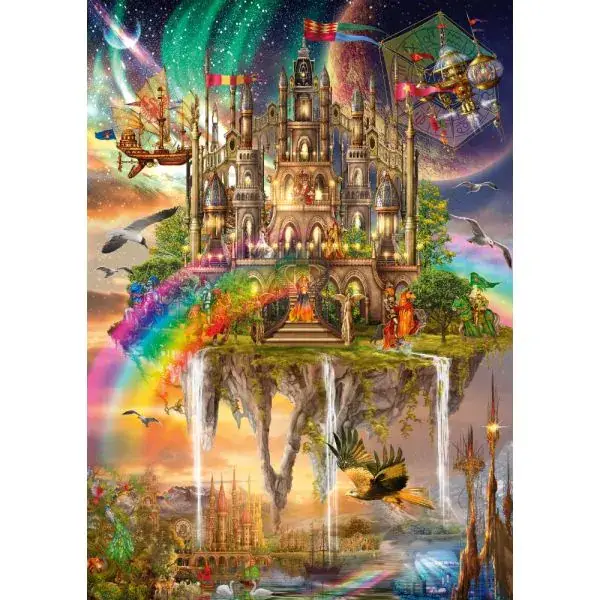 Schmidt Spiele Stadt im Himmel, 1.000 Teile Puzzle Letzte 3 Tage