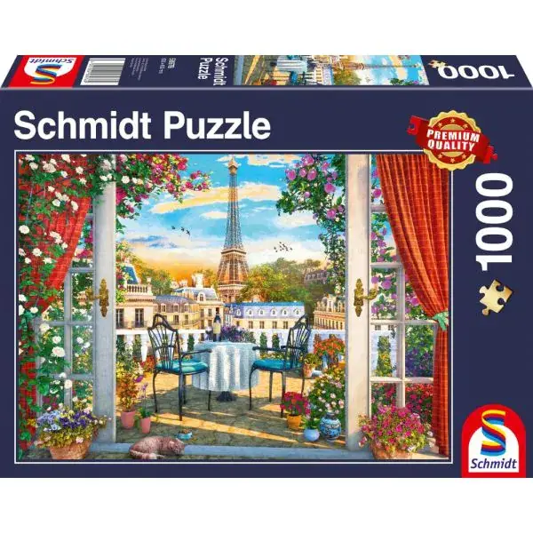 Schmidt Spiele Terrasse in Paris, 1.000 Teile Puzzle JETZT KAUFEN