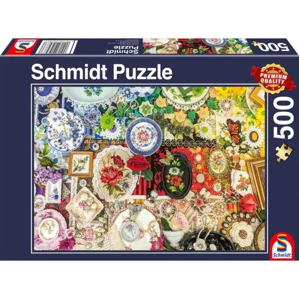 Schmidt Spiele Schmuckschätzchen, 500 Teile Puzzle Letzte 2 Tage