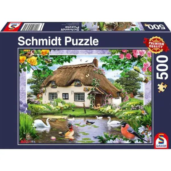 Schmidt Spiele Romantisches Landhaus, 500 Teile Puzzle