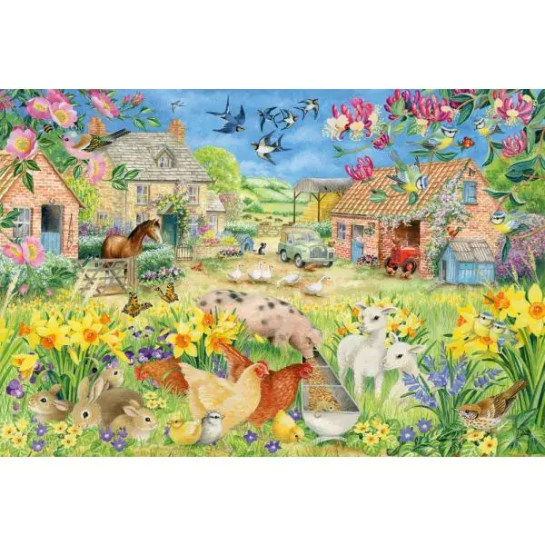 Schmidt Spiele Mein kleiner Bauernhof, 60 Teile Kinderpuzzle Bis zu 50% Rabatt