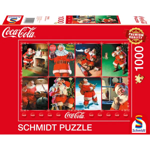 Schmidt Spiele Coca Cola: Santa Claus, 1.000 Teile Puzzle