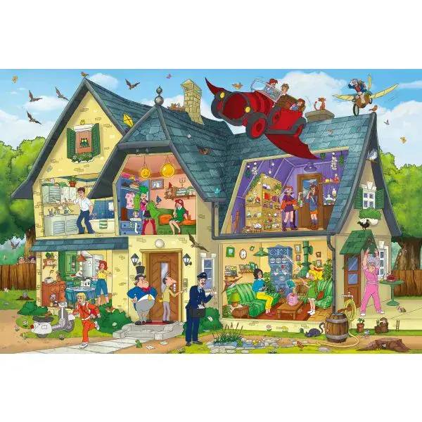 Schmidt Spiele Bibi Blocksberg: Bei Blocksbergs ist was los!, 100 Teile Kinderpuzzle Vierteljährliche Förderung