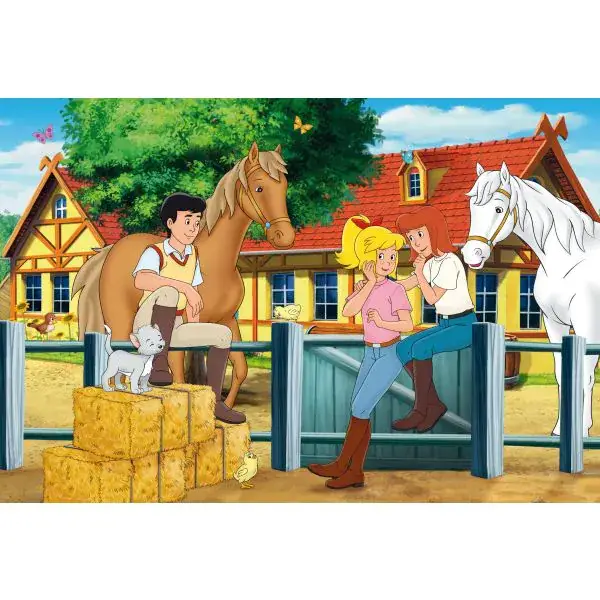 Schmidt Spiele Bibi & Tina: Auf dem Martinshof, 100 Teile Kinderpuzzle Riesige Rabatte