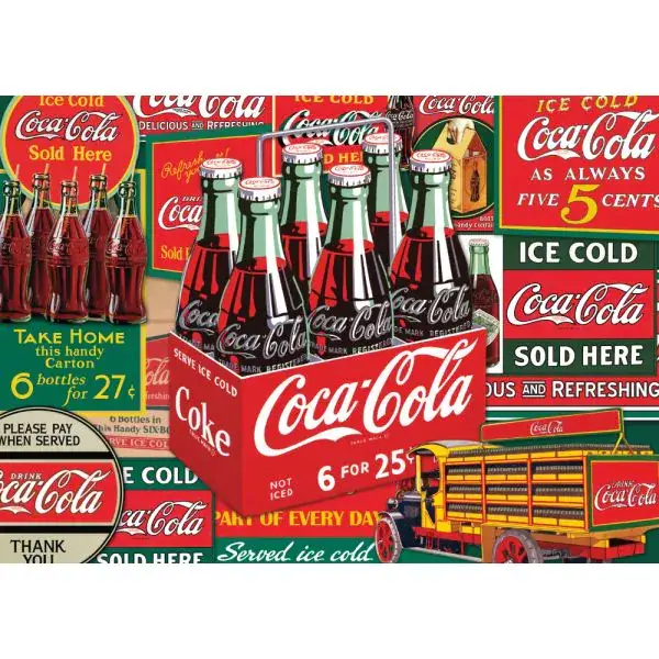 Schmidt Spiele Coca Cola: Klassiker, 1.000 Teile Puzzle Auslauf