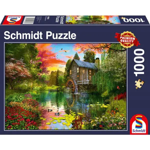 Schmidt Spiele Die Wassermühle, 1.000 Teile Puzzle