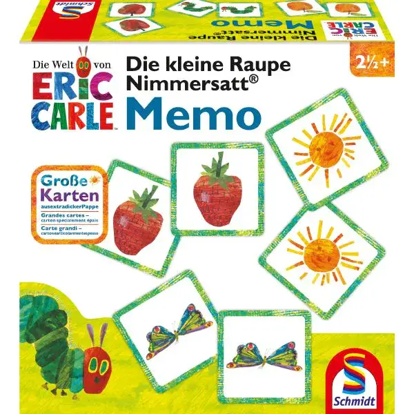 Schmidt Spiele Die kleine Raupe Nimmersatt - Memo Online Shopping
