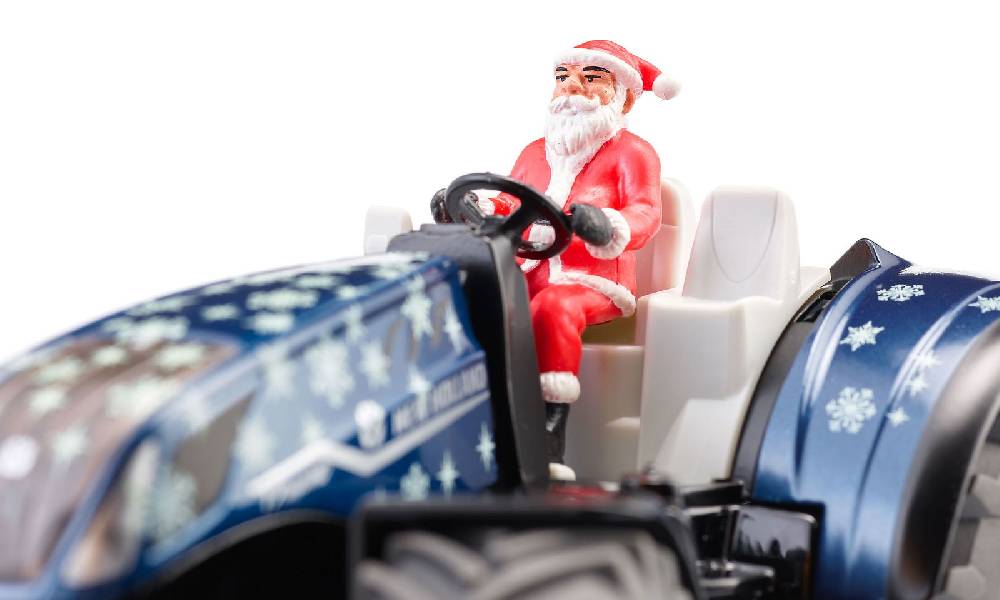 ﻿Siku New Holland Weihnachtstraktor 10322300000 Super Rabatt
