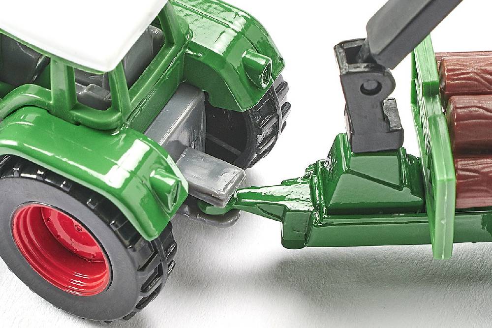Siku Traktor mit Forstanhänger 10164500003 Große Rabatte