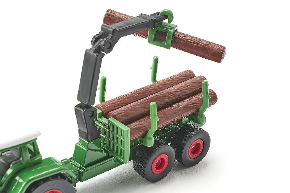 Siku Traktor mit Forstanhänger 10164500003 Große Rabatte
