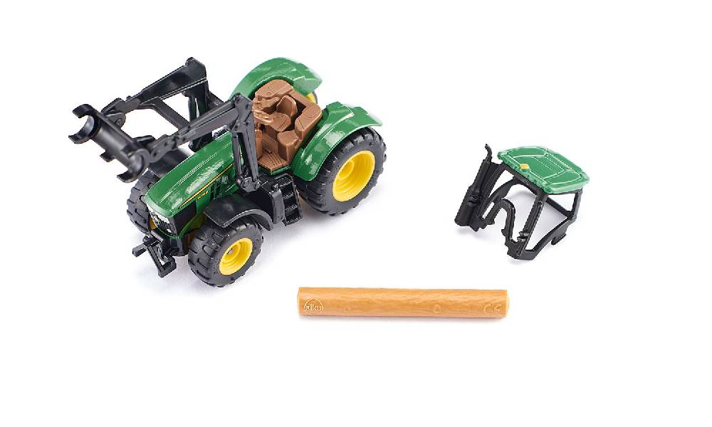 Siku John Deere mit Baumstammgreifer 10154000000 Kauf eins, bekomm eins gratis